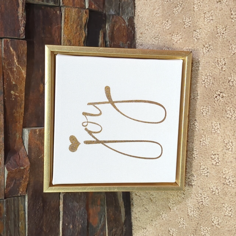 Opalhouse Gold Framed Wall Art